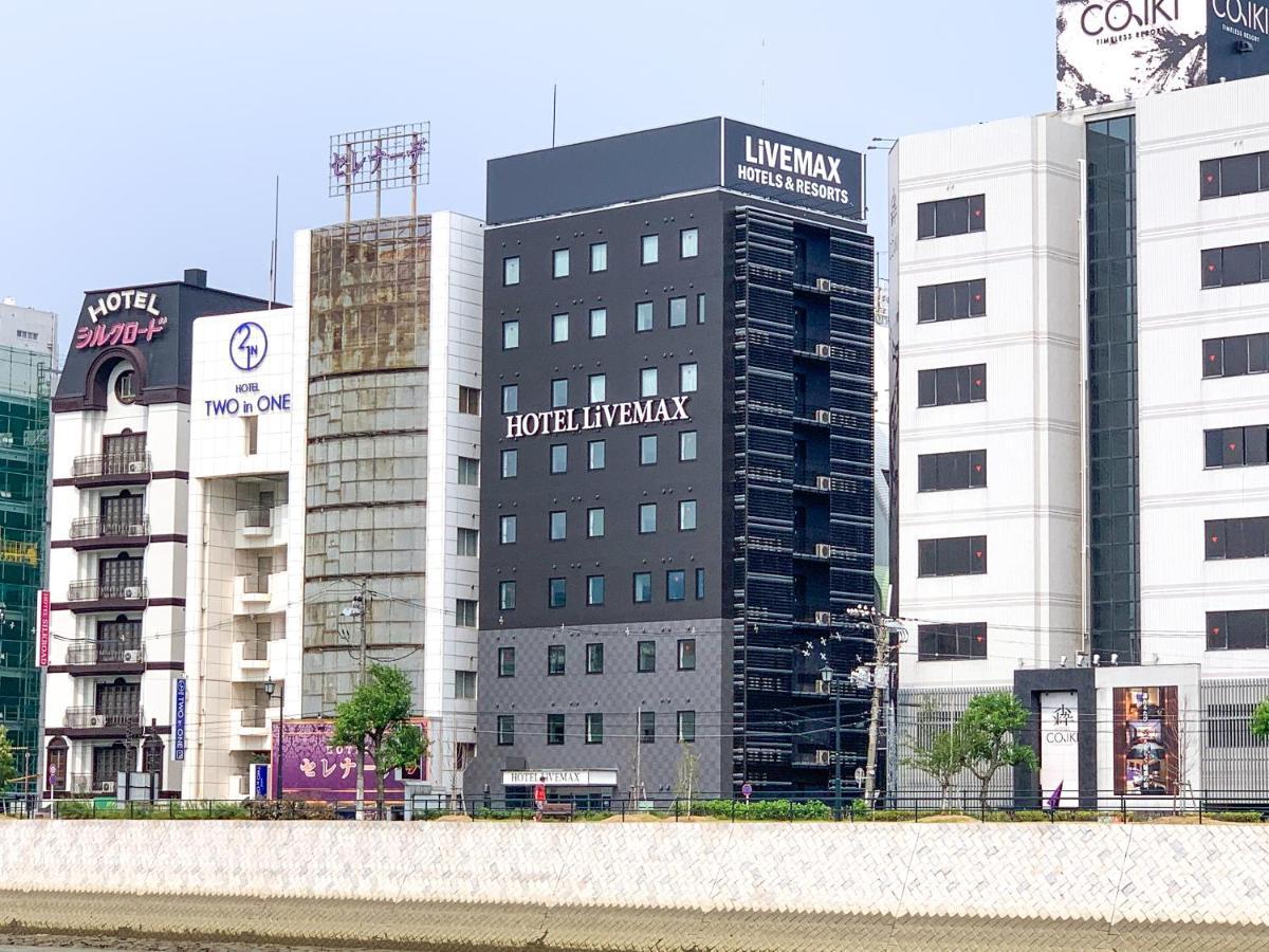Hotel Livemax Hiroshima Funairimachi Riverside Exteriör bild